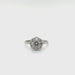18k White Edwardian Period Diamond Ring