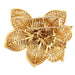 Huge Emerald & Diamond Floral Brooch
