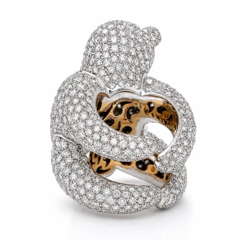 16.00 Carat Bear Ring