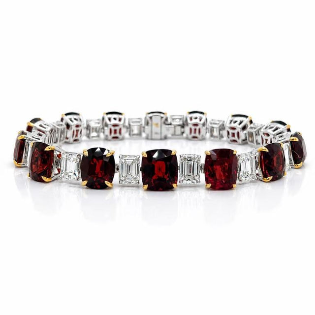 18k Burma Spinel Bracelet