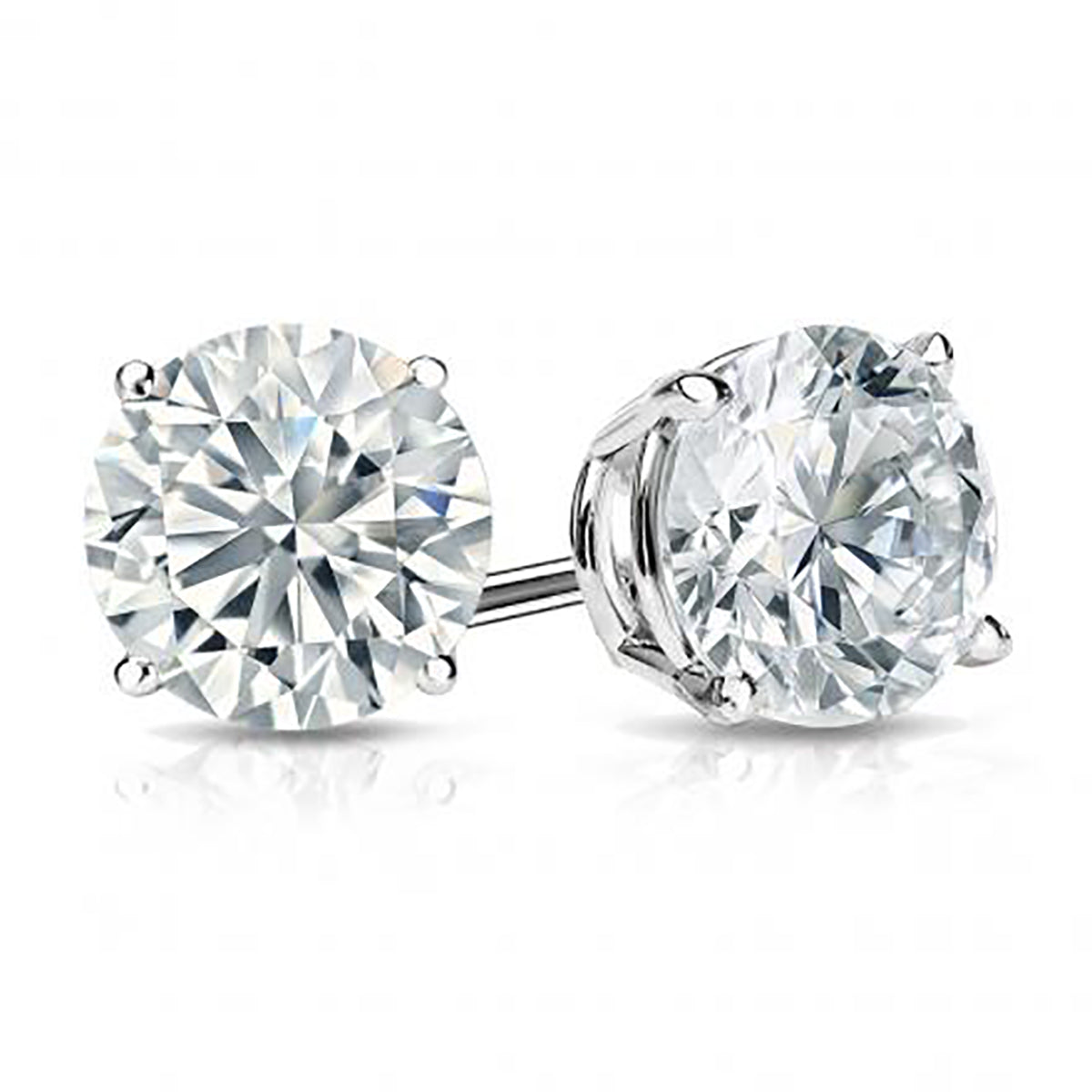 5.38 Carat Diamond Studs