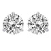 4.02 Carat Platinum Diamond Studs with GIA Certified E Color SI2 Clarity