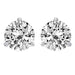 18k White Gold 3.00 Carat Stud Earrings