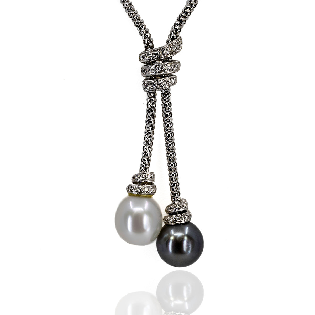 18k South Sea & Tahitian Pearl Necklace