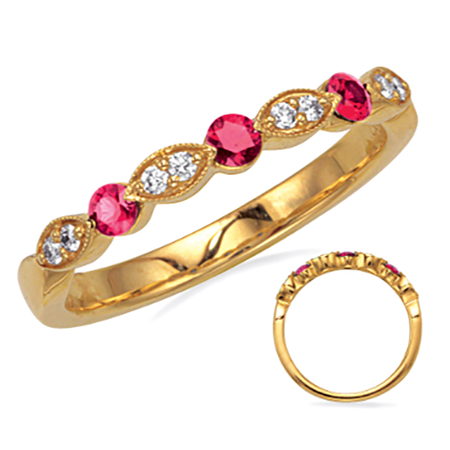 Ruby Stackable Band