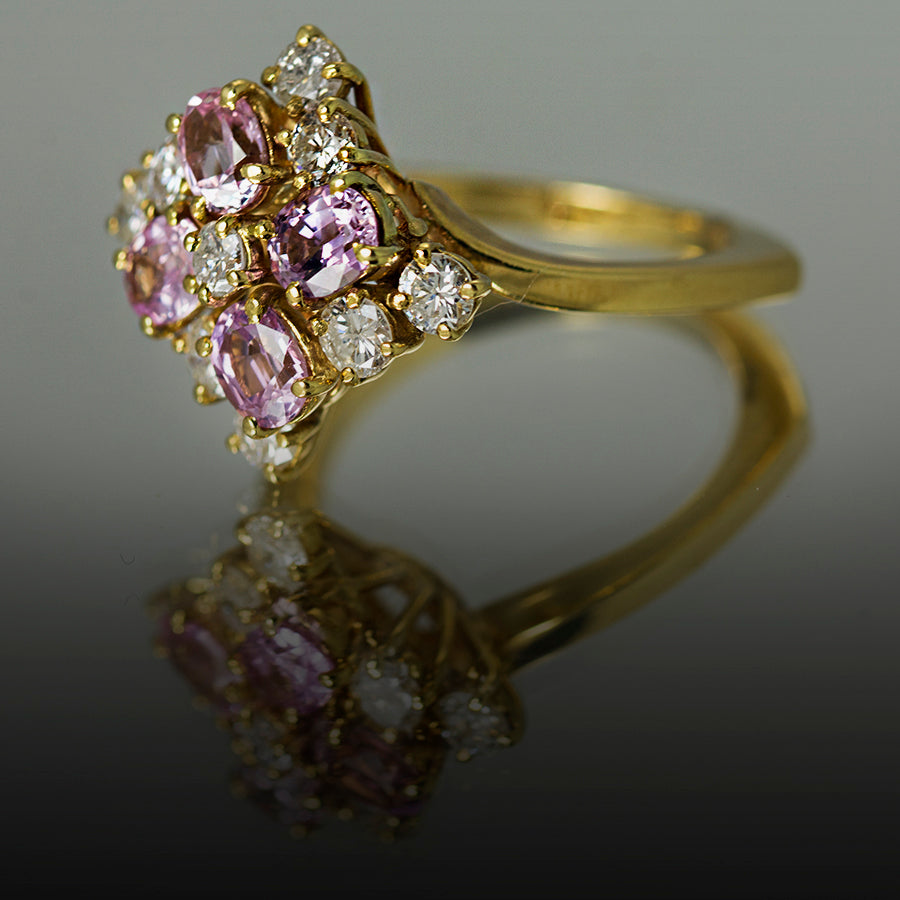 Keith David Pink Sapphire Ring