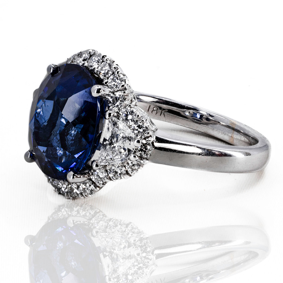 18k Sapphire Ring