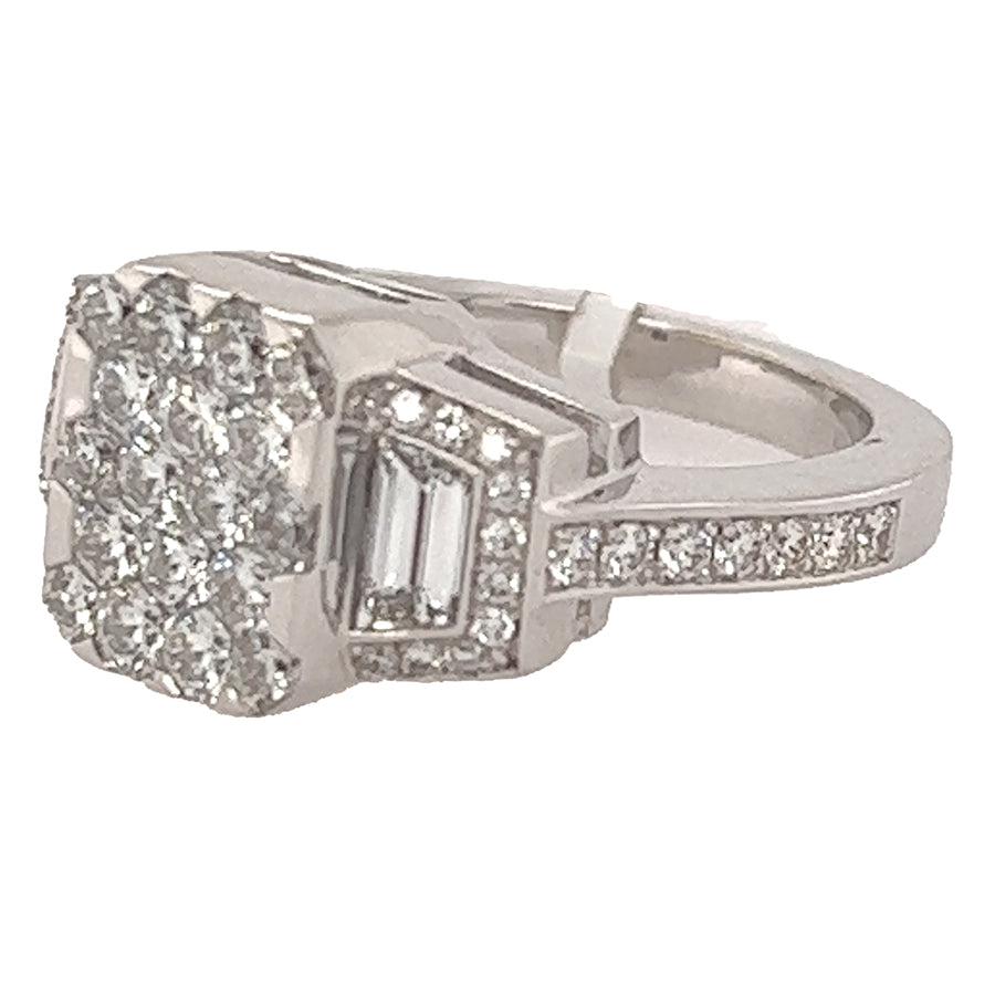 18k Diamond Ring by Majestic