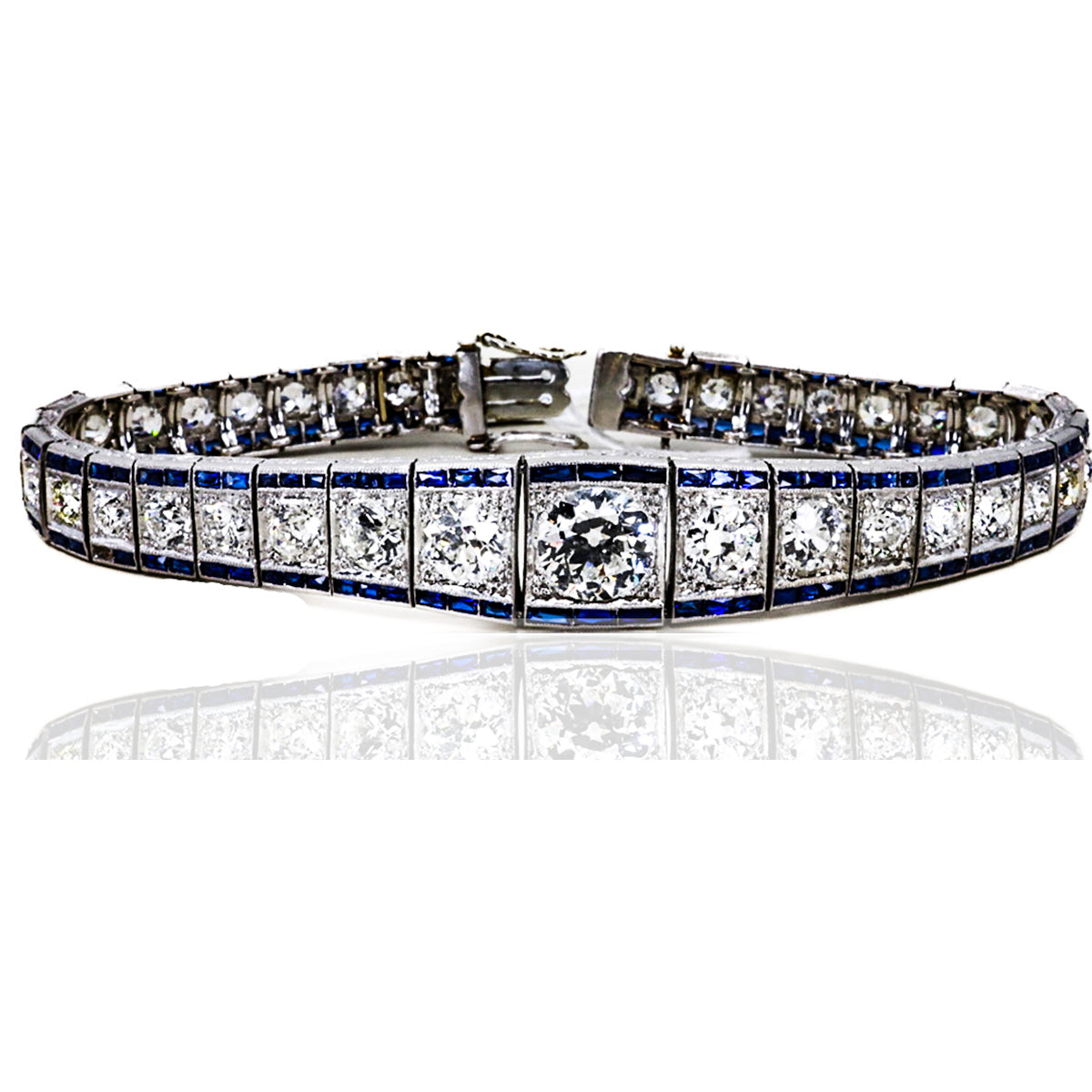 Stunning Art Deco Diamond Bracelet