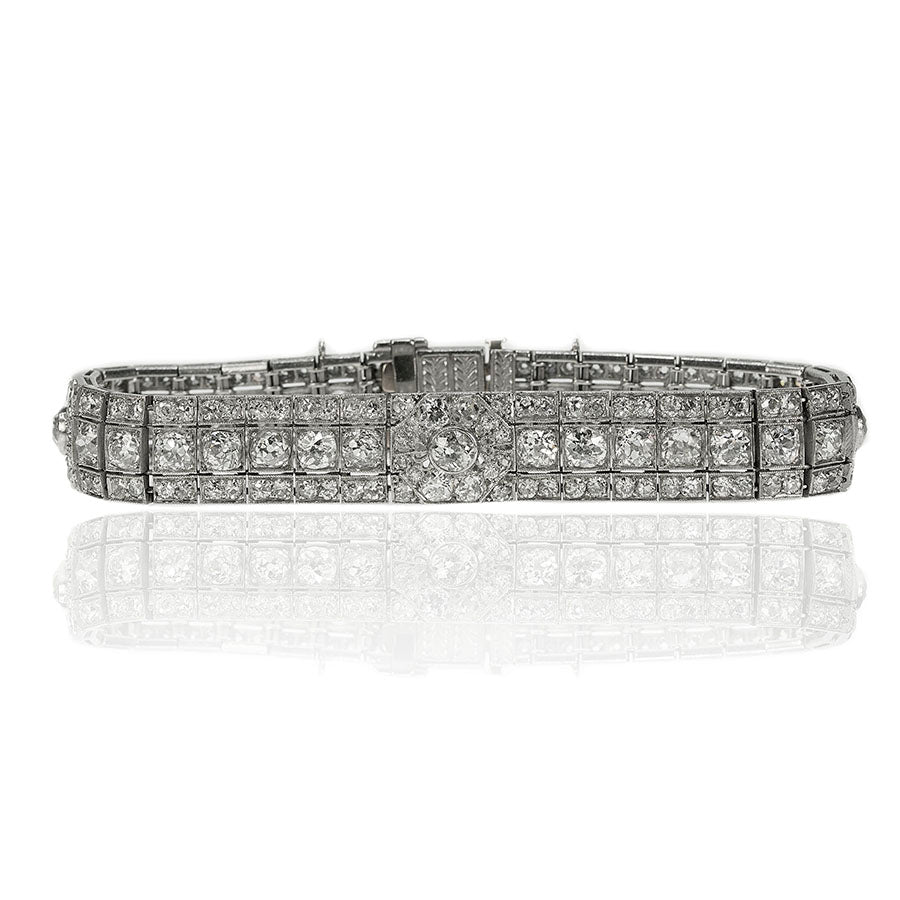 Platinum Art Deco Period Bracelet