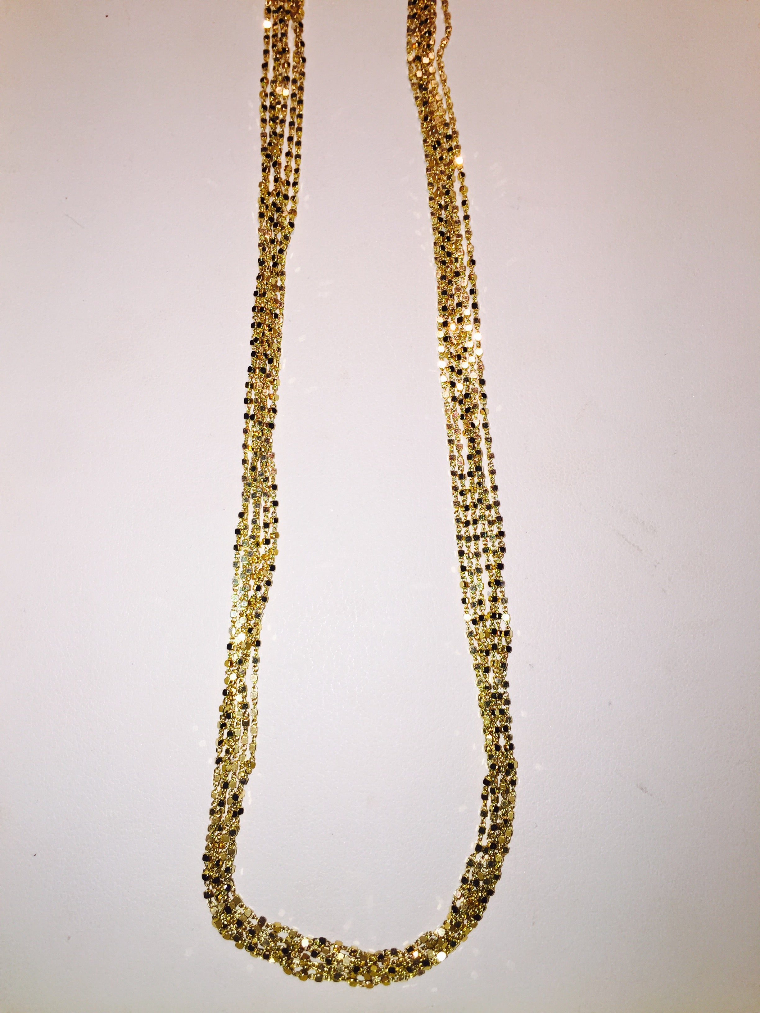 14k Six Strand Necklace